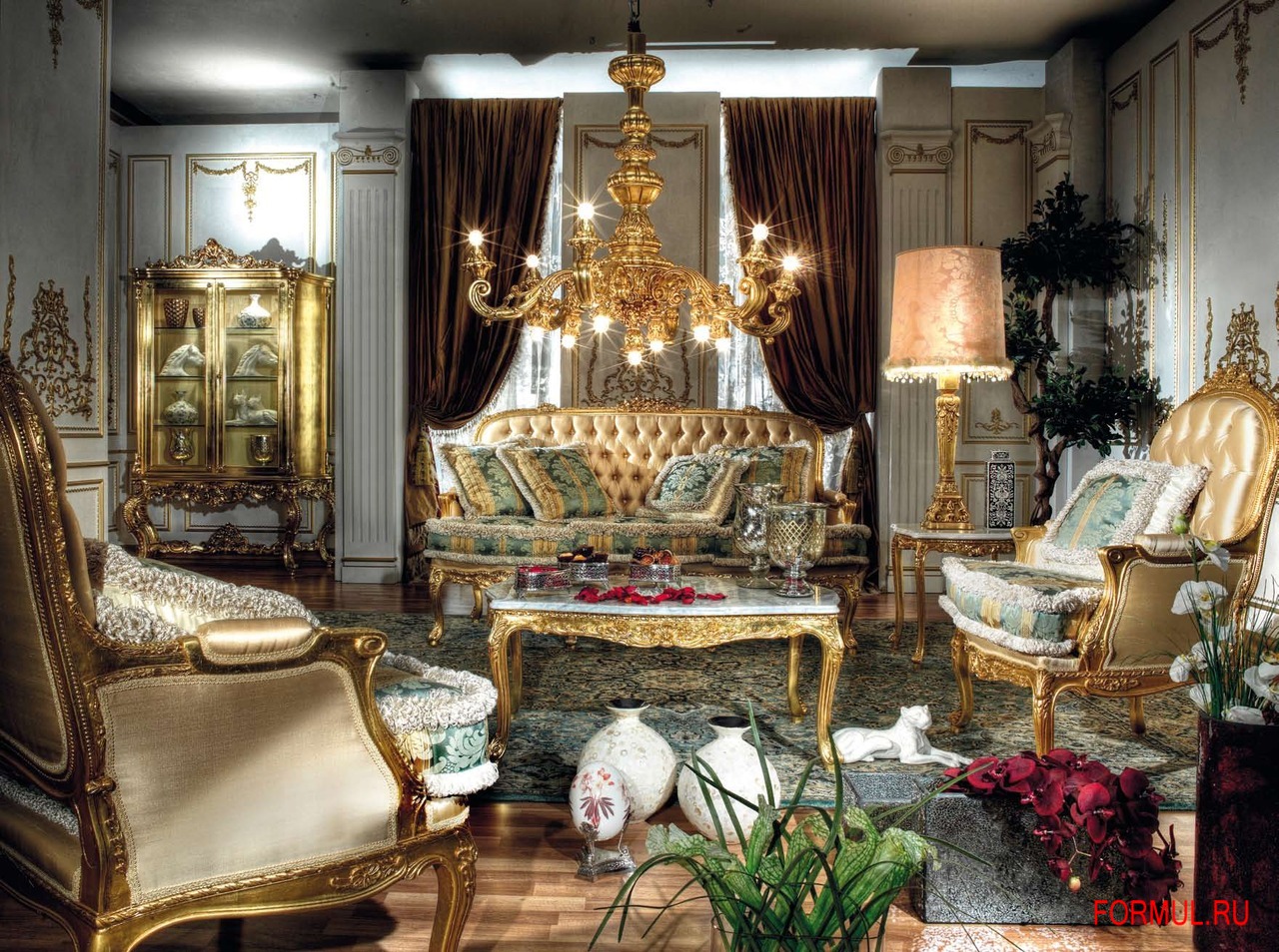Гостиная Asnaghi Interiors Lauretia